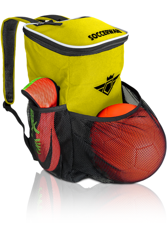 Soccerware Backpack Yellow Soccerware USA