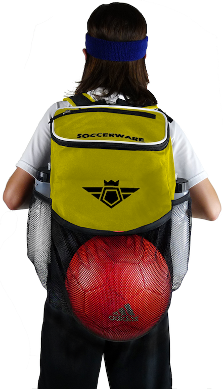 Soccerware Backpack | Yellow