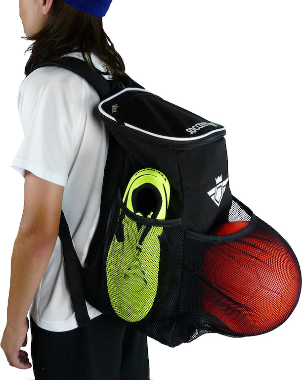 Soccerware Backpack | Black