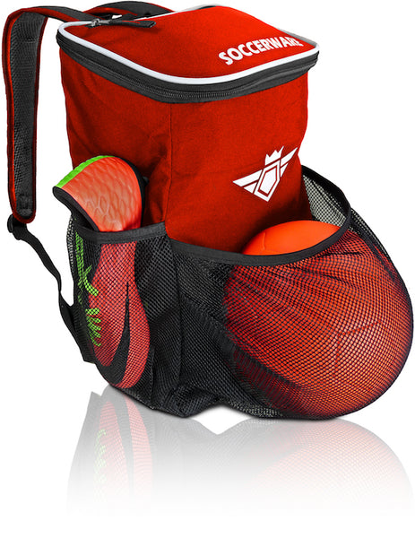 Soccerware Backpack | Red
